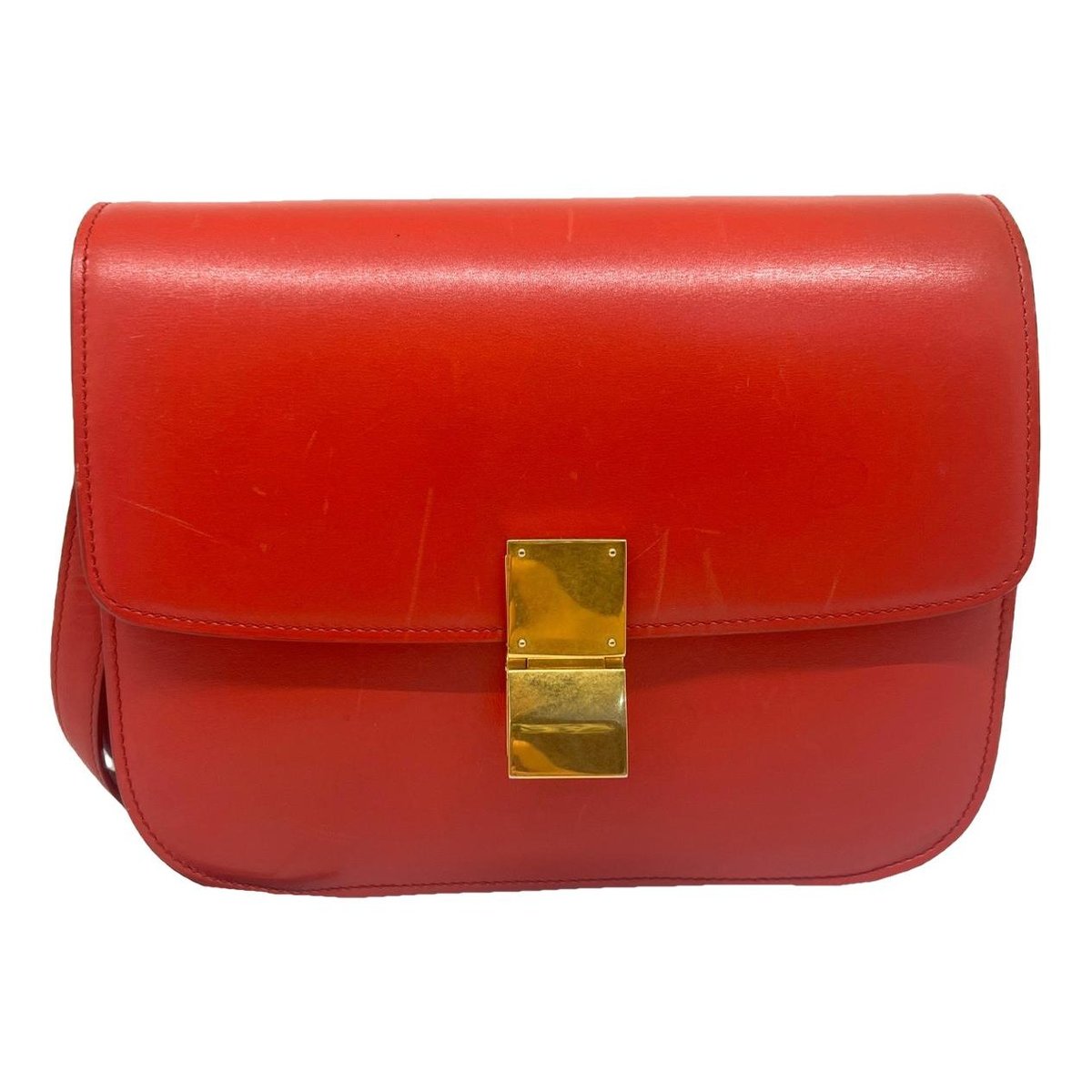 Classic leather handbag