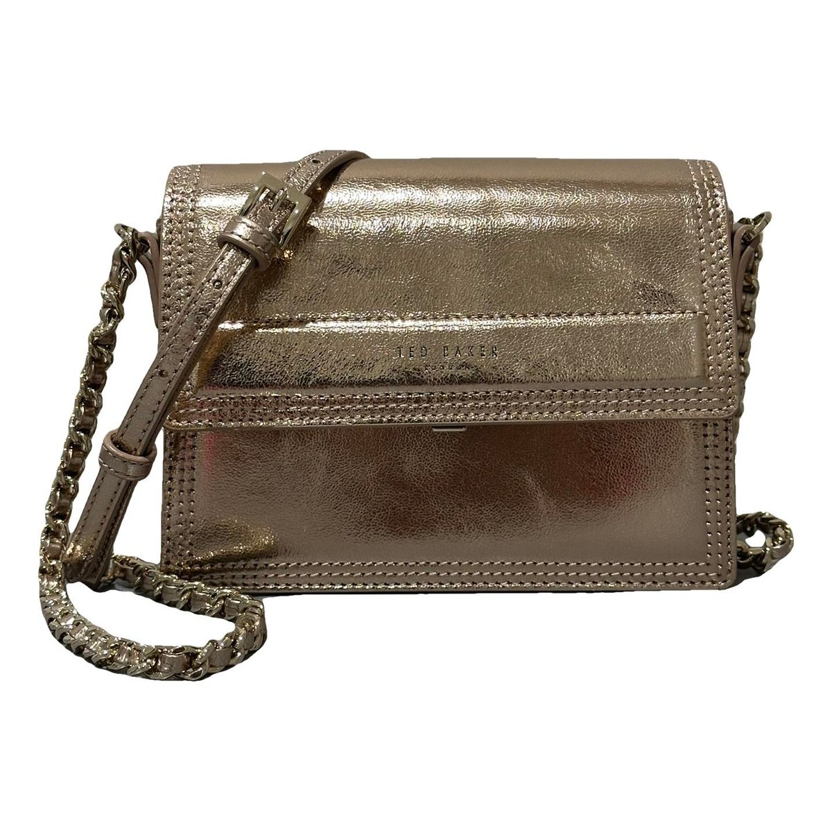 Leather crossbody bag