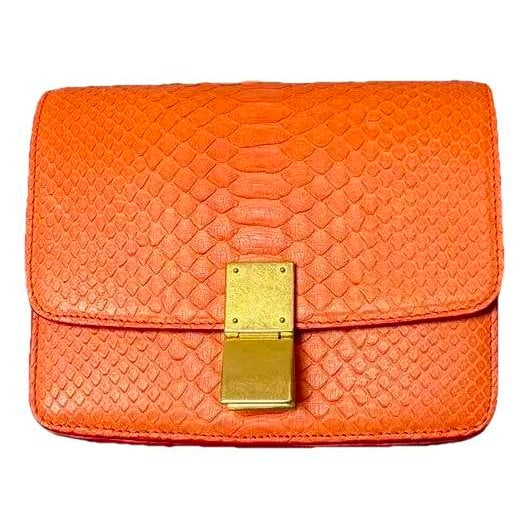 Classic leather handbag