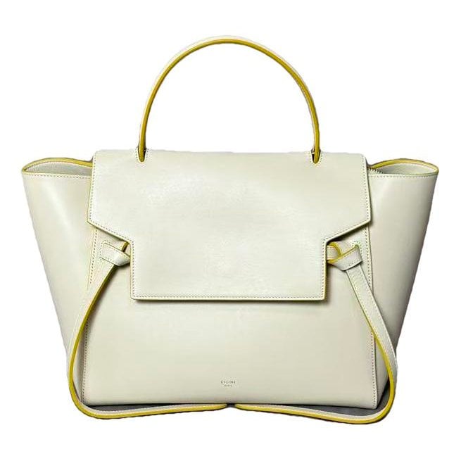 Belt leather handbag