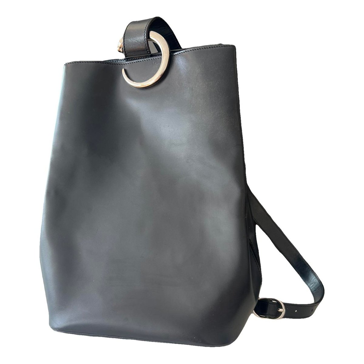 Panthère leather handbag