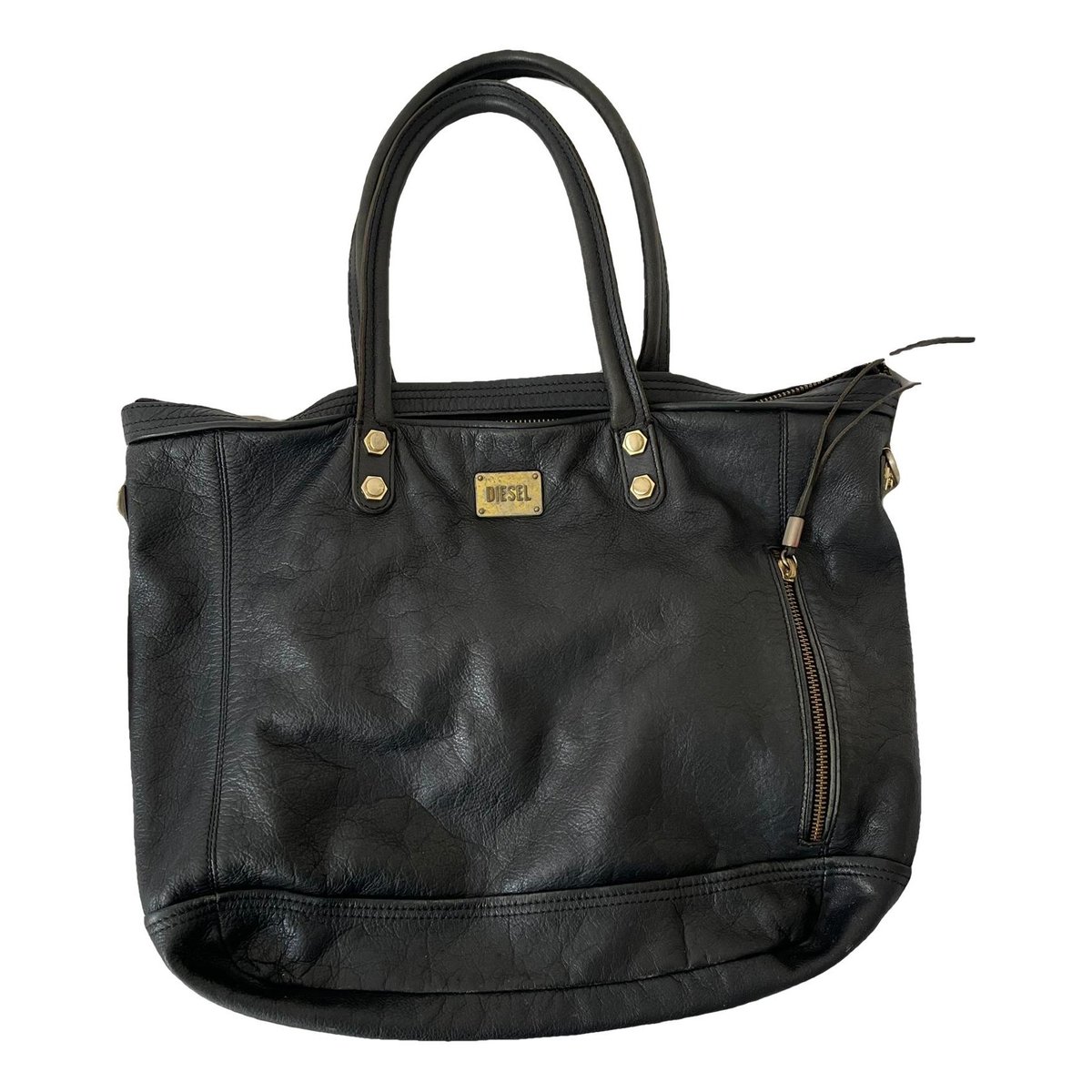 Leather handbag