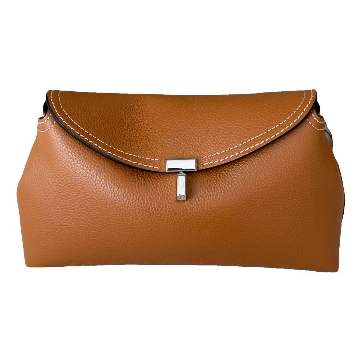 T-Lock leather handbag
