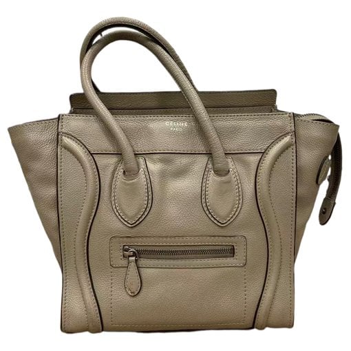 Luggage leather handbag