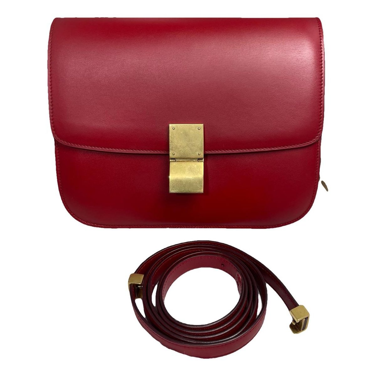 Classic leather handbag