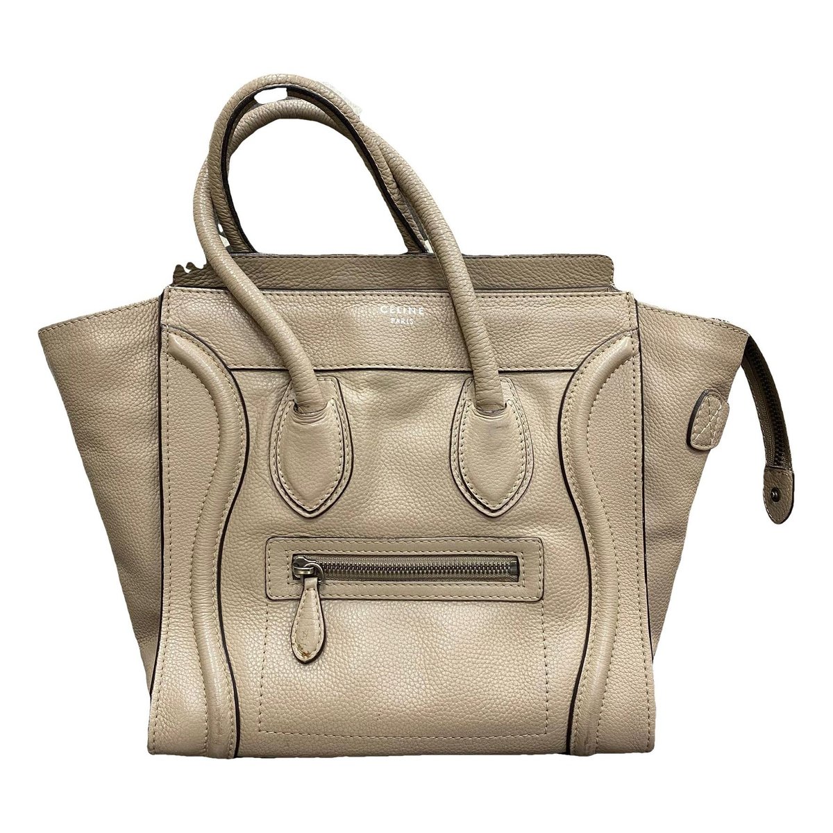 Luggage leather handbag