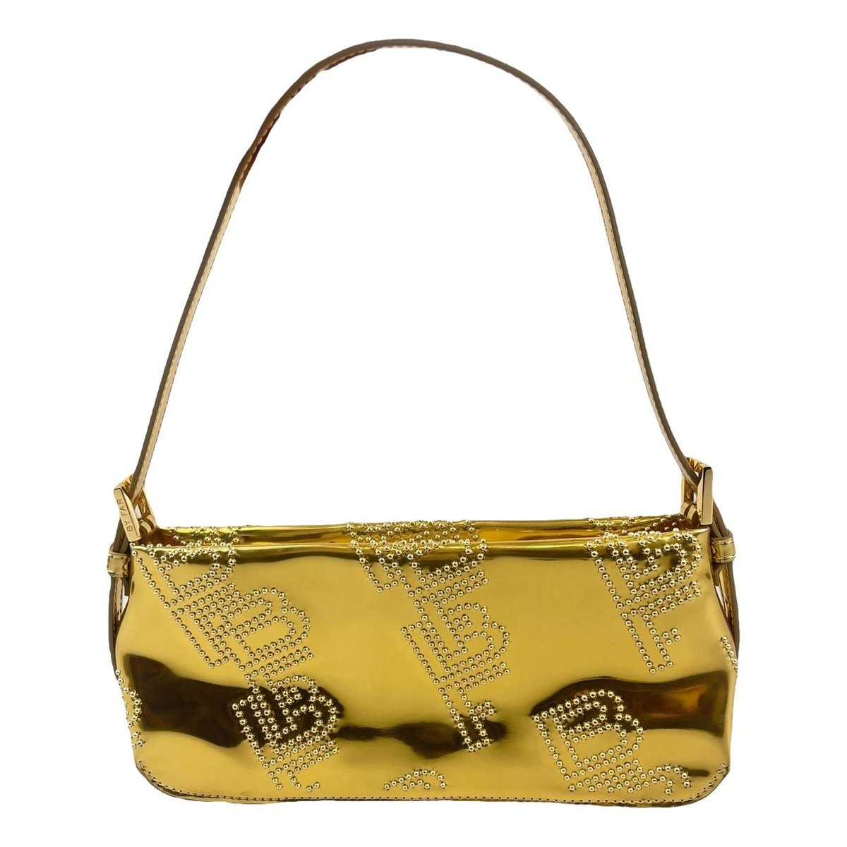 Patent leather handbag