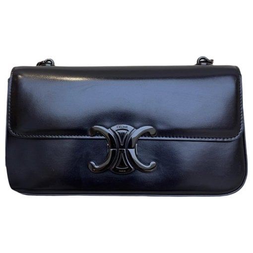 Triomphe Long leather handbag