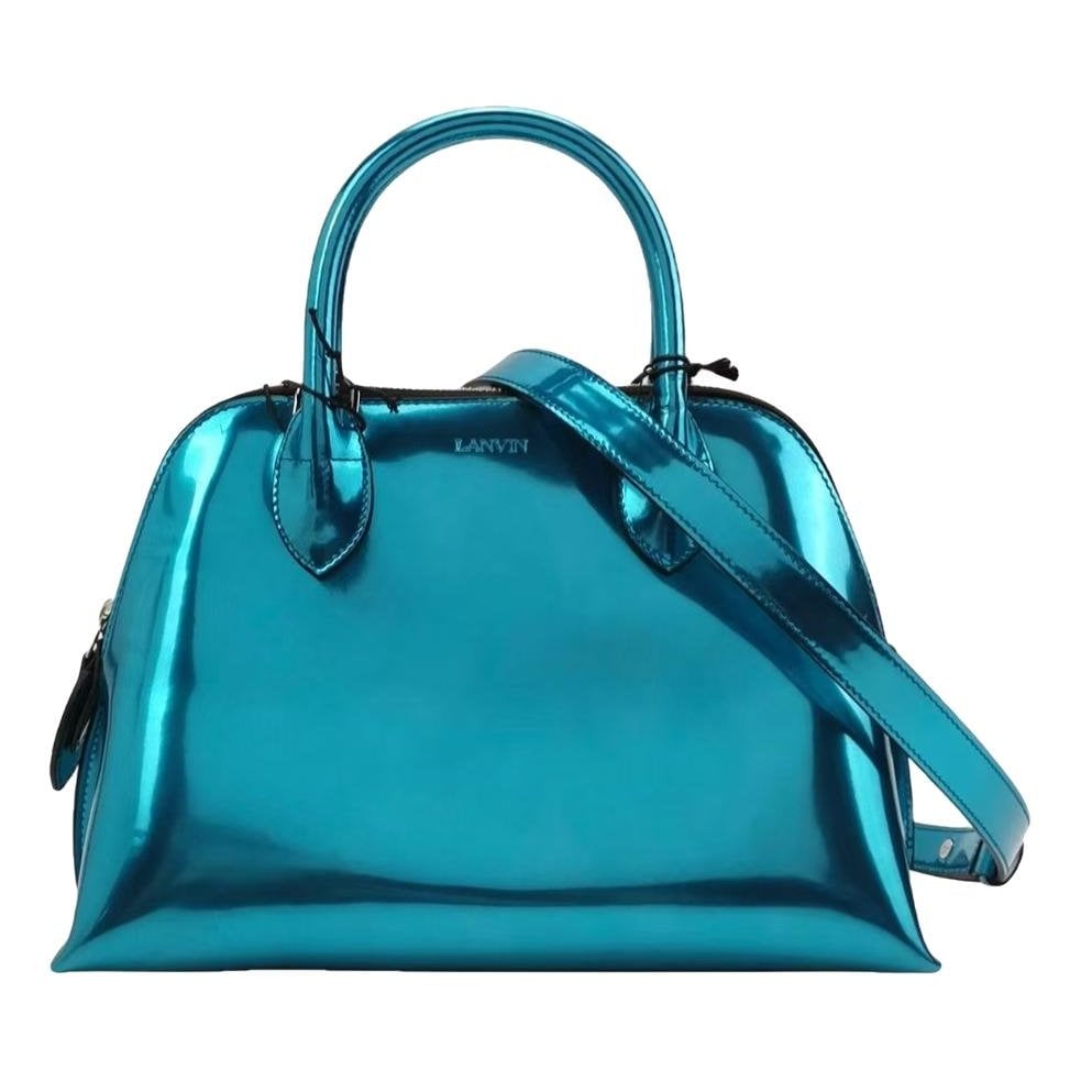 Pencil Chat patent leather handbag