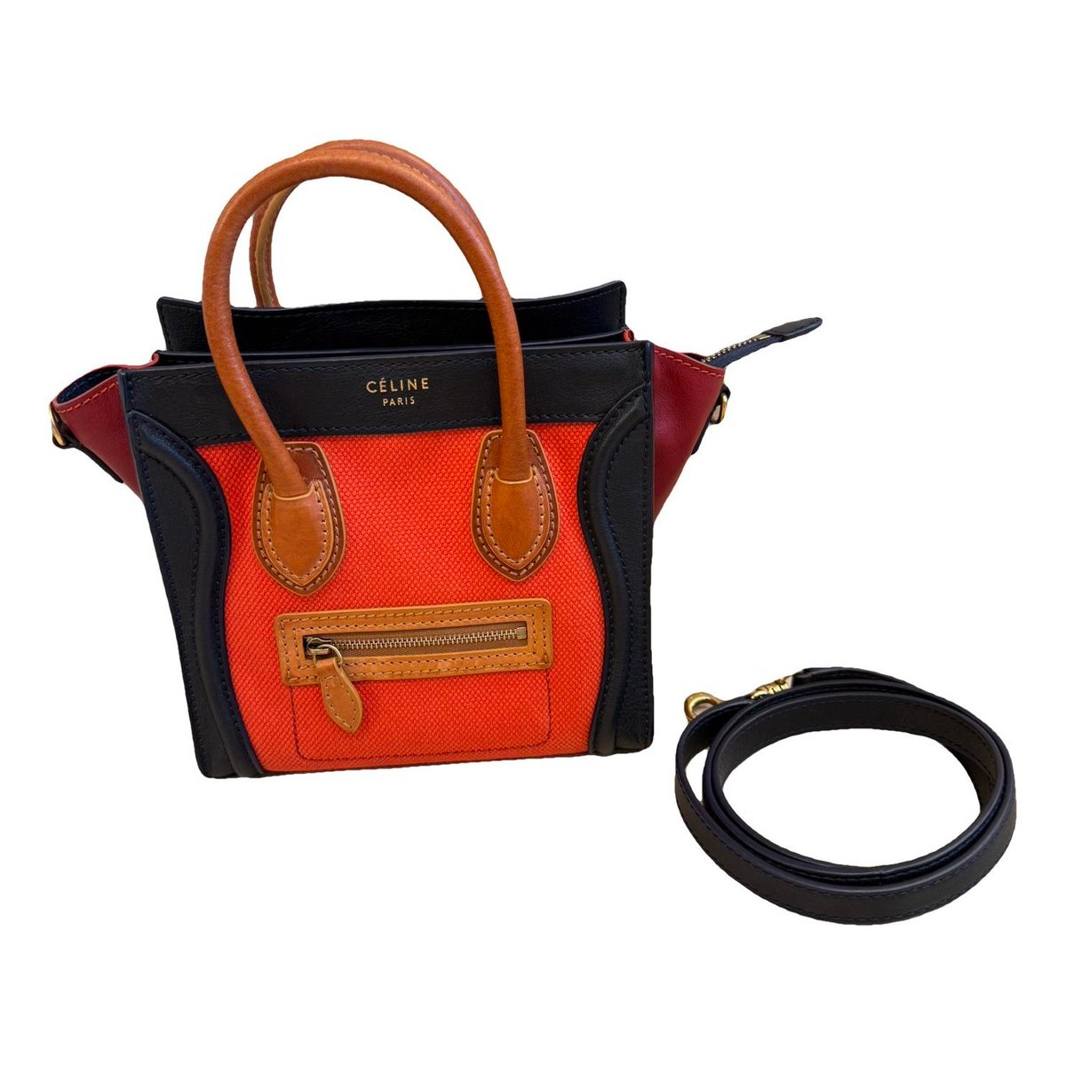 Luggage leather handbag