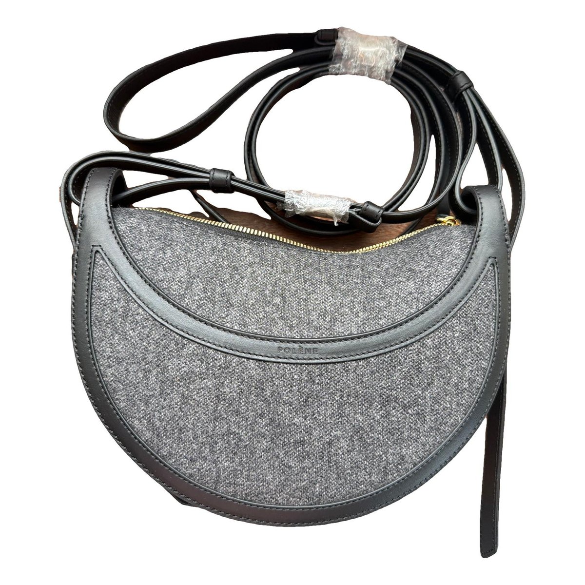 Numéro Dix wool crossbody bag