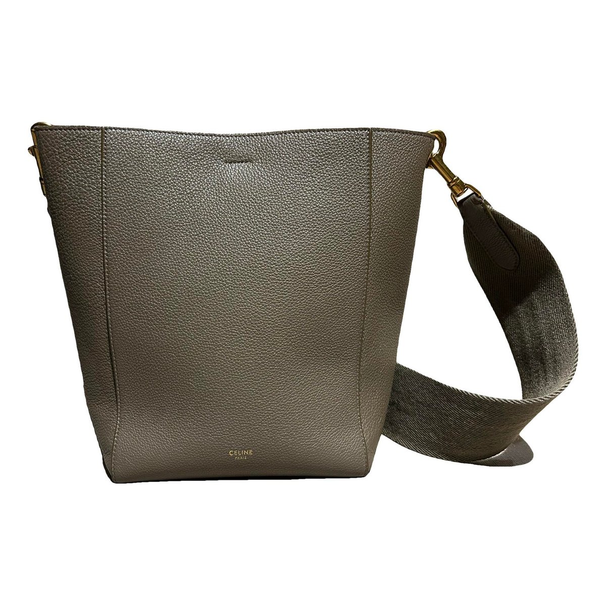Seau Sangle leather tote