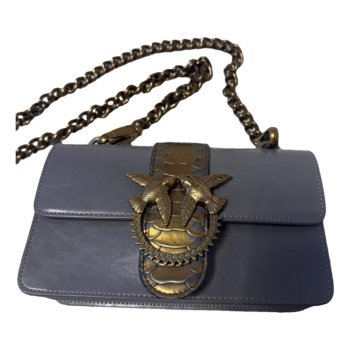 Love Bag patent leather handbag