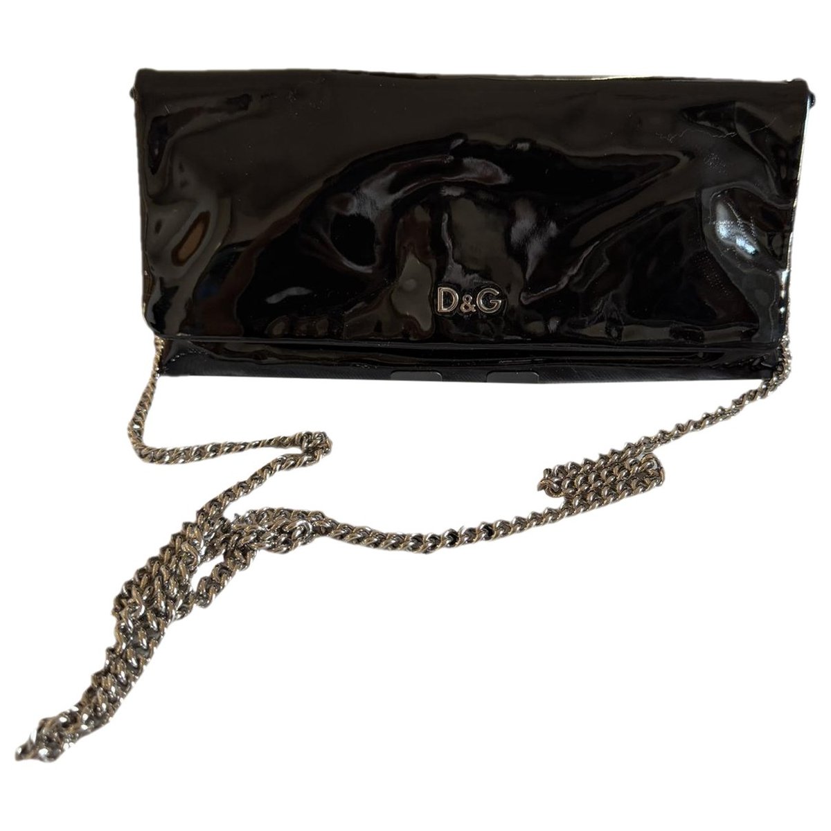 Patent leather handbag