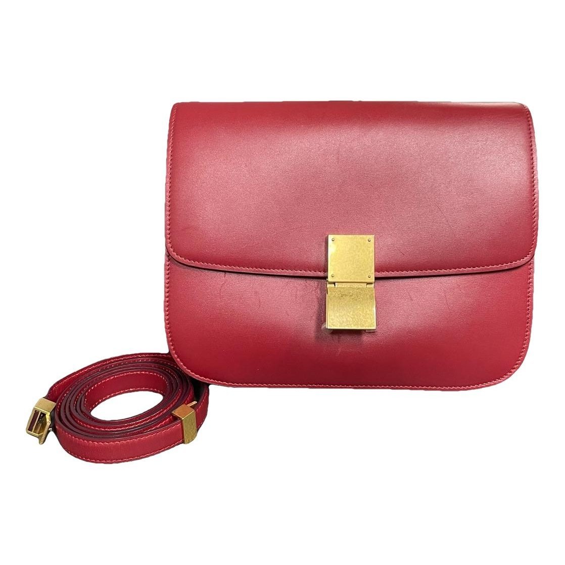 Classic leather handbag