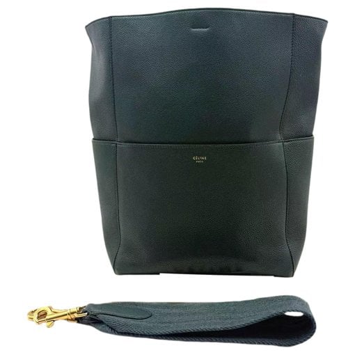 Seau Sangle leather tote