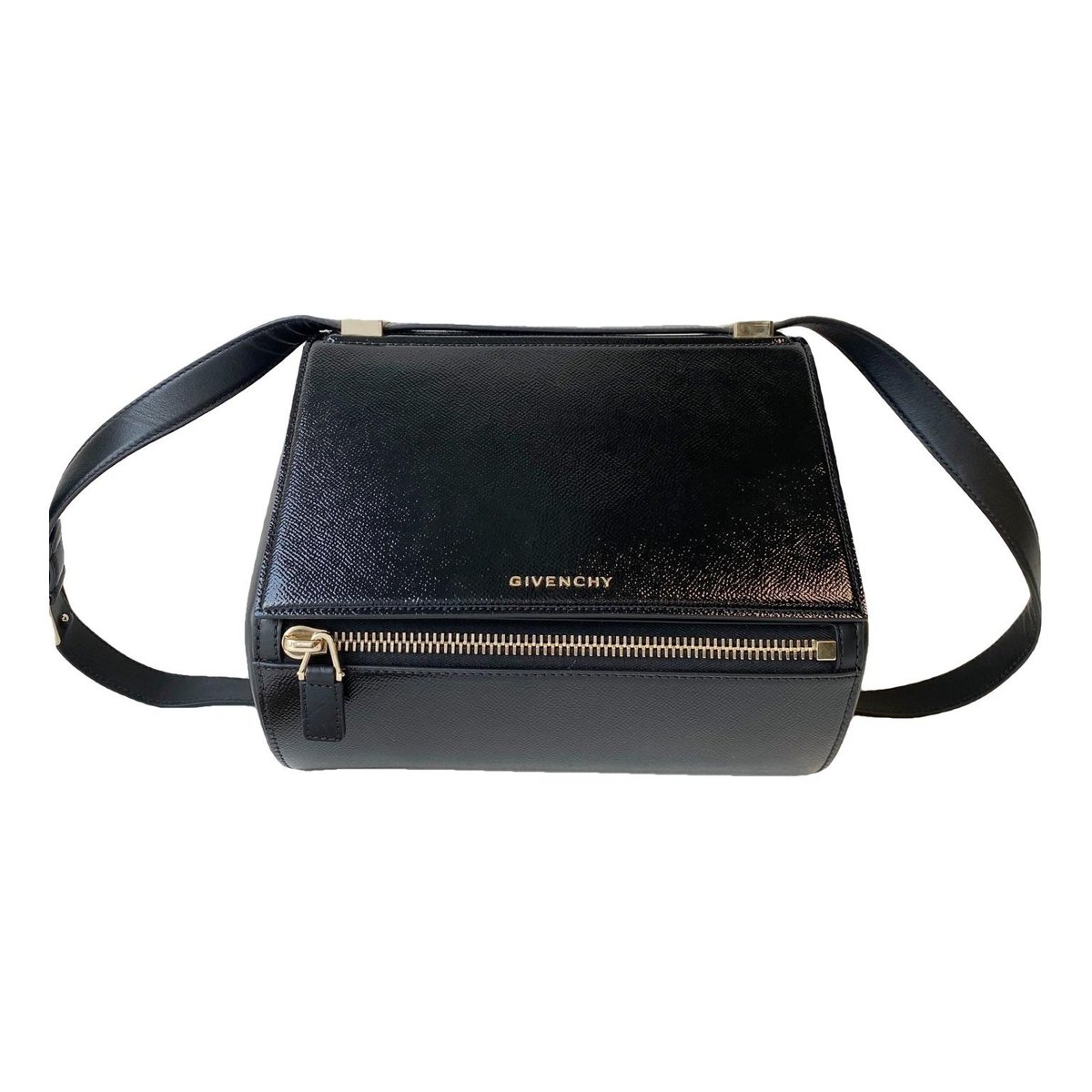 Pandora Box leather handbag