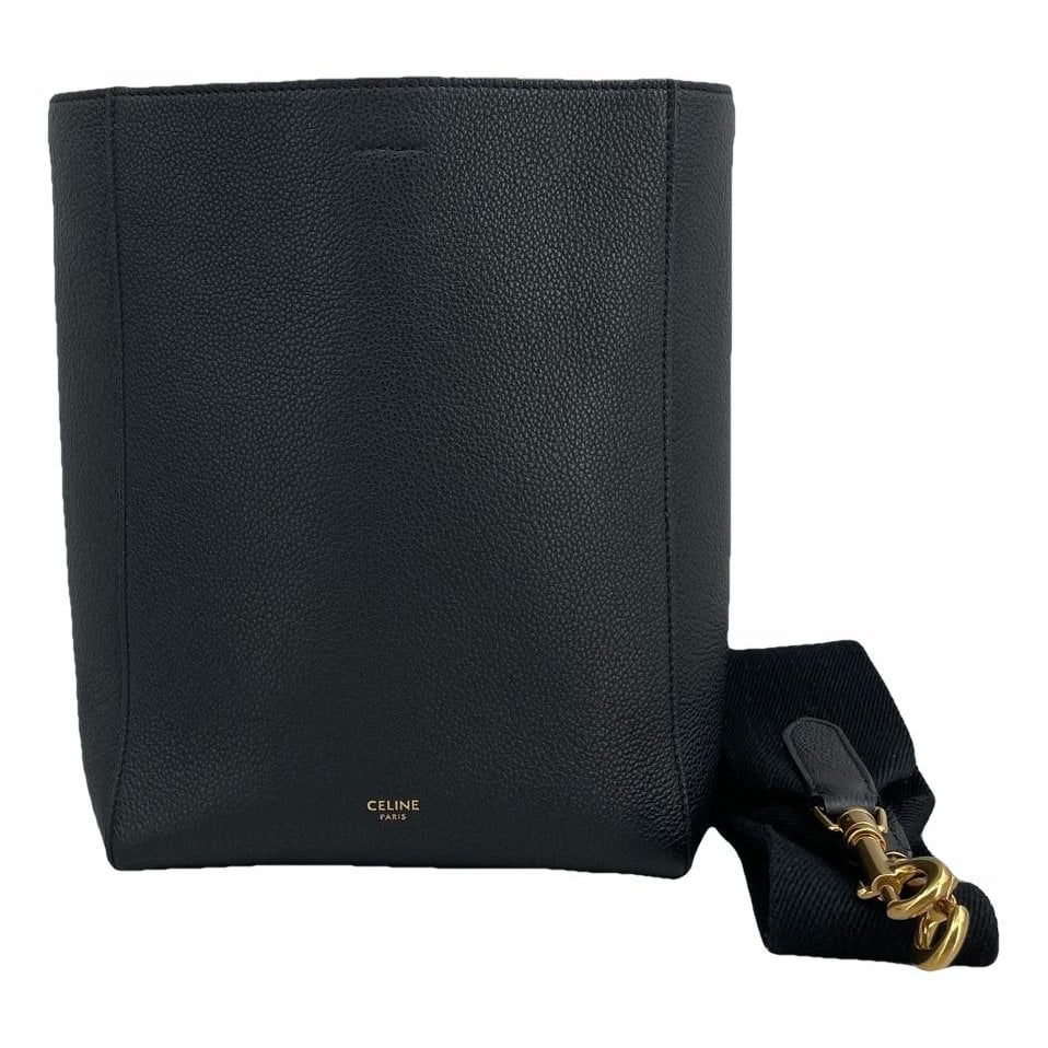 Seau Sangle leather tote