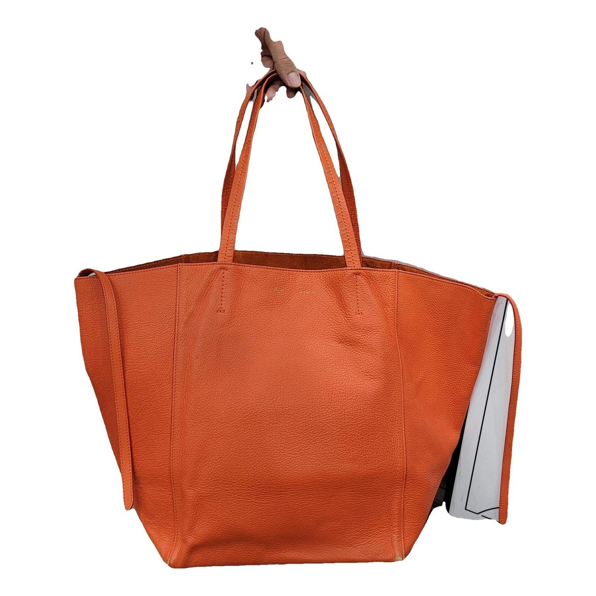 Cabas Phantom leather tote