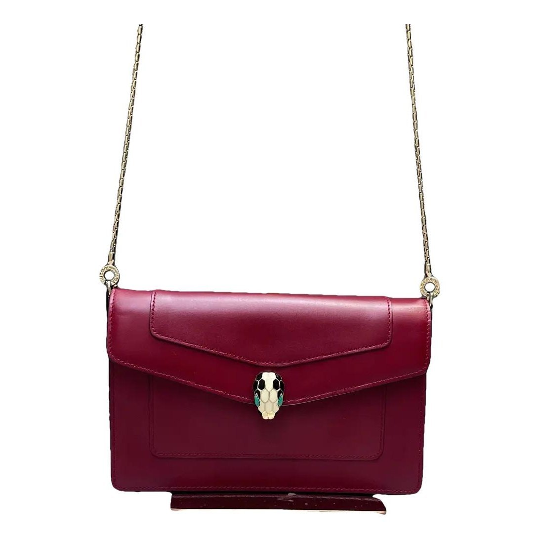 Serpenti leather crossbody bag