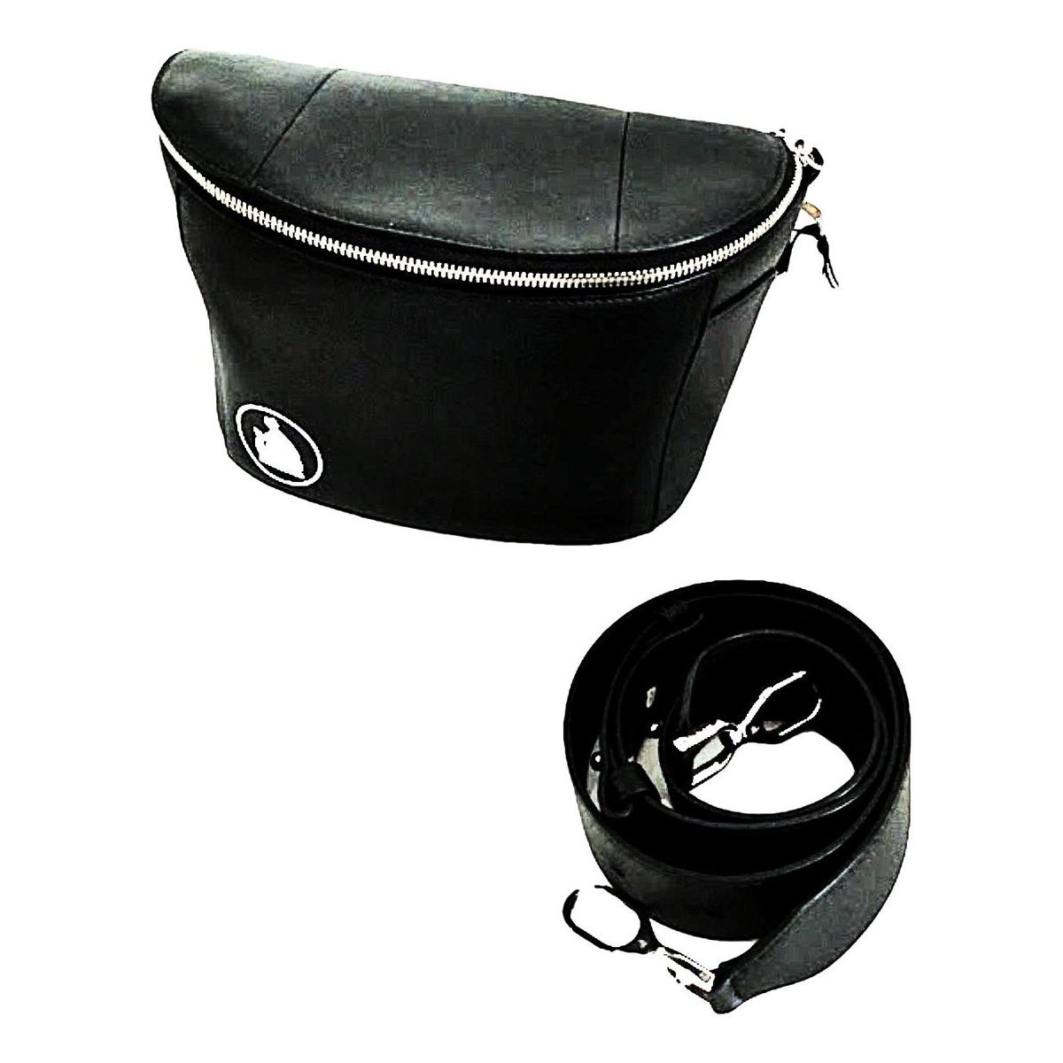 Leather crossbody bag