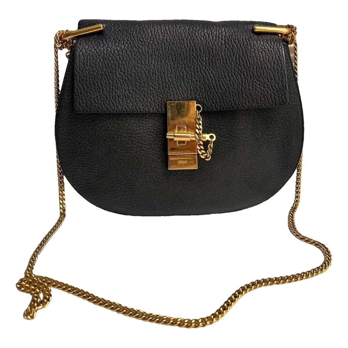 Drew leather crossbody bag