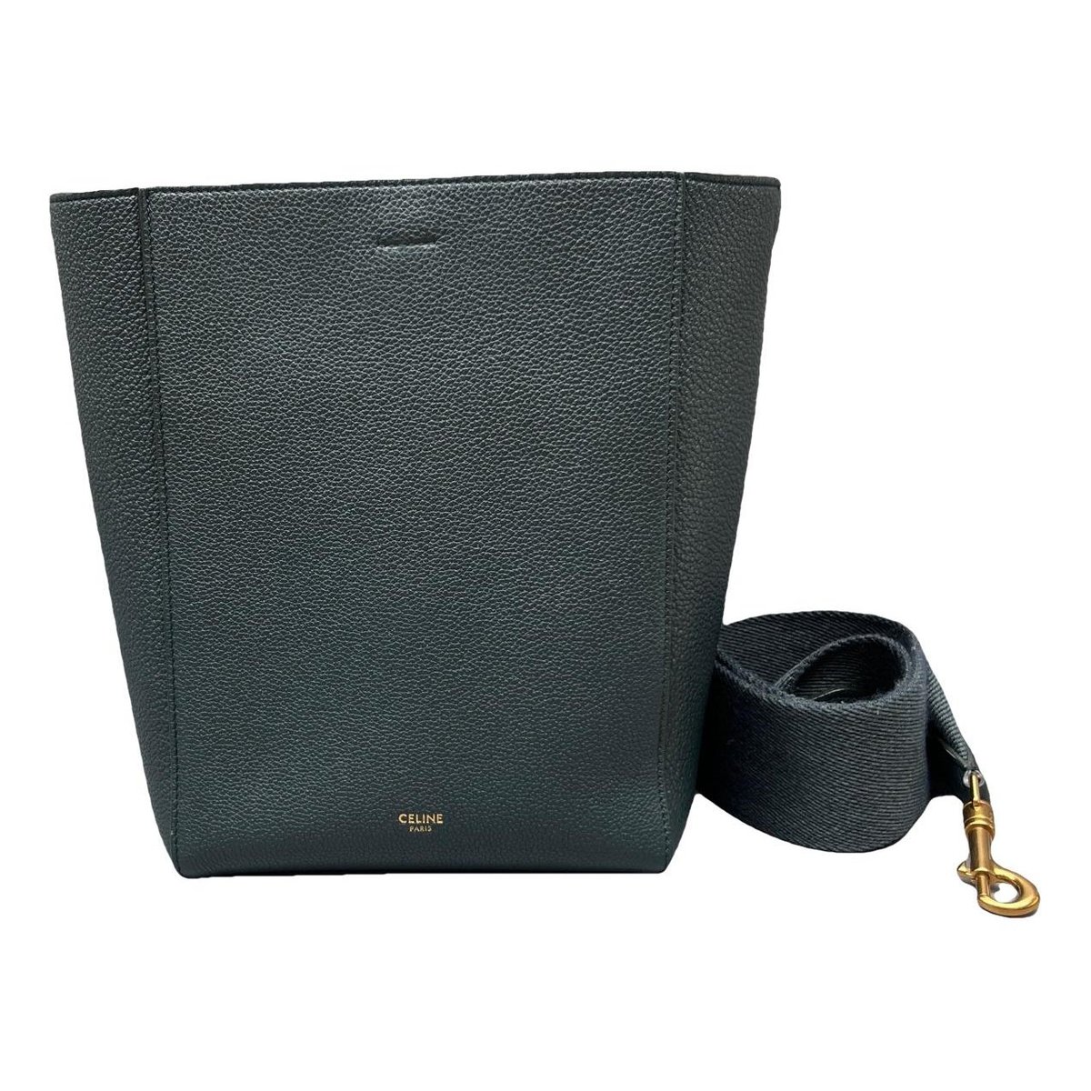 Seau Sangle leather handbag
