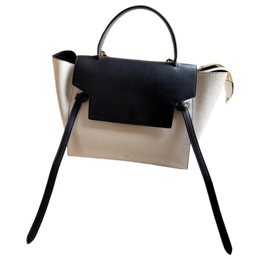 Belt leather handbag