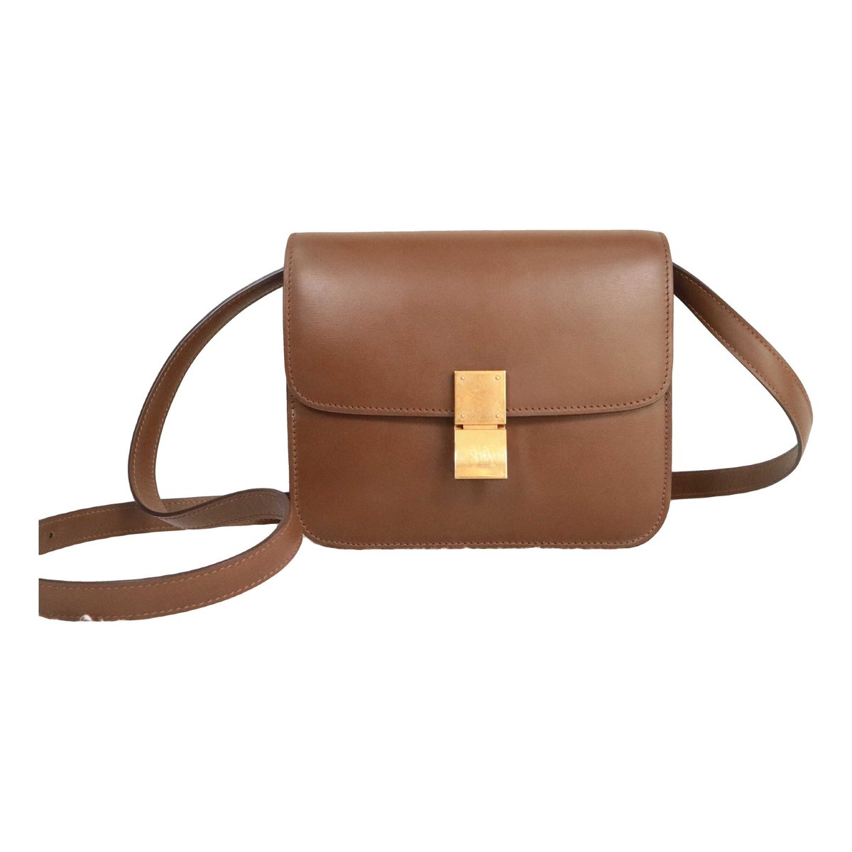 Classic leather handbag