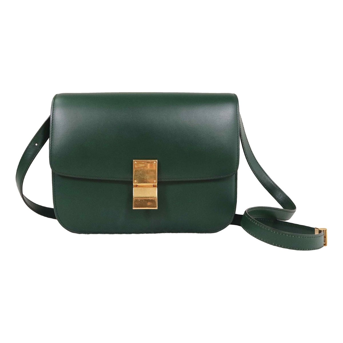 Classic leather handbag