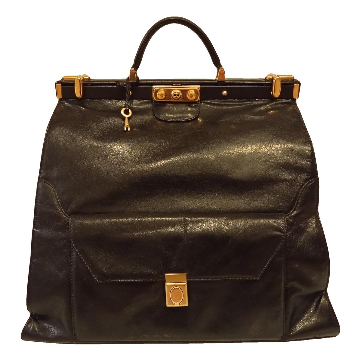 Leather handbag