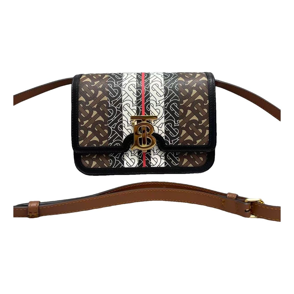 TB bag leather handbag