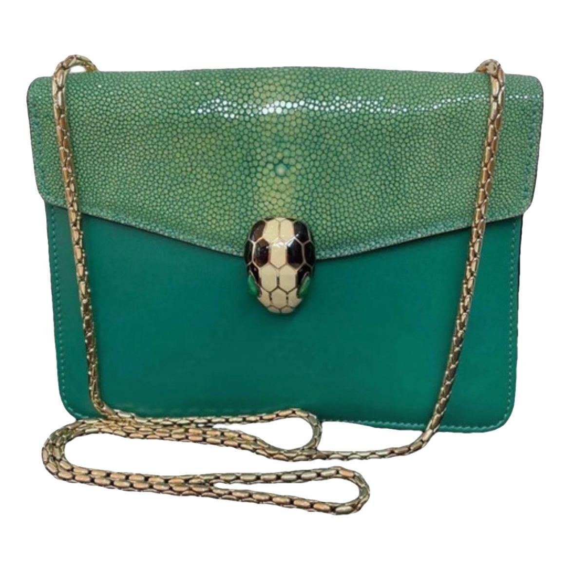 Serpenti exotic leathers handbag