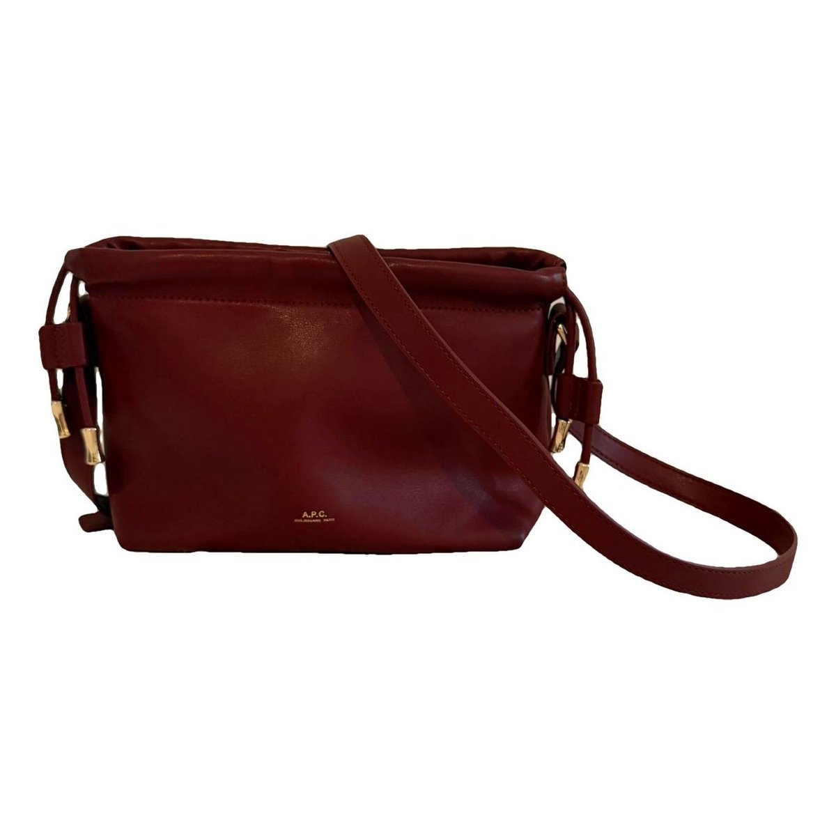 Vegan leather crossbody bag