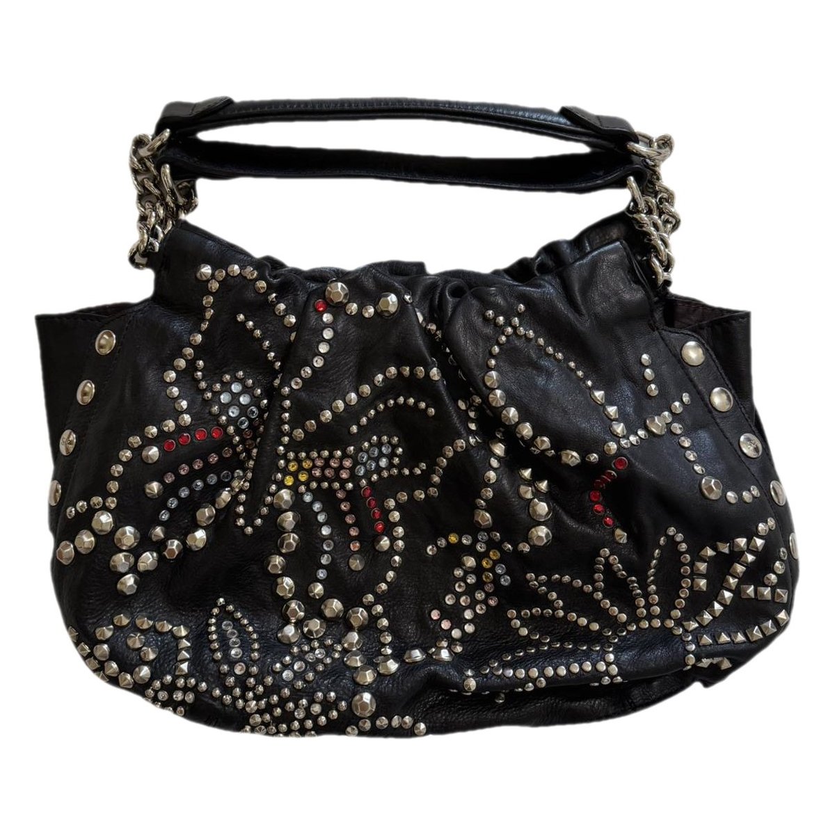 Dita leather handbag