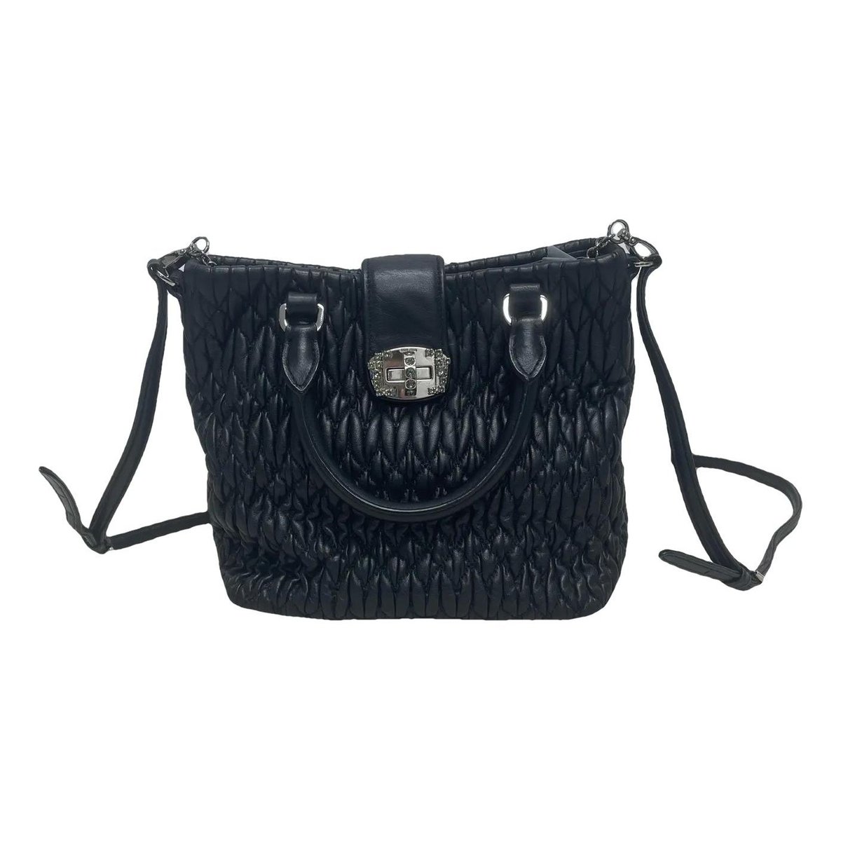 Cleo leather handbag