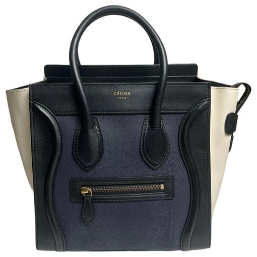 Luggage leather handbag