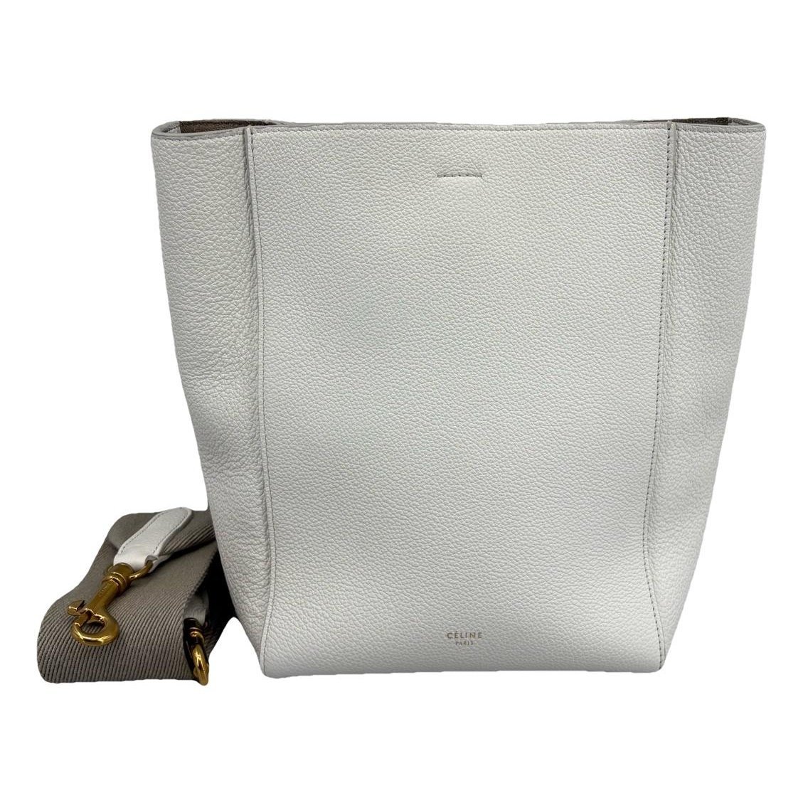 Seau Sangle leather handbag