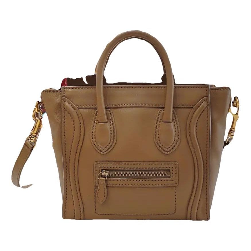 Nano Luggage leather handbag