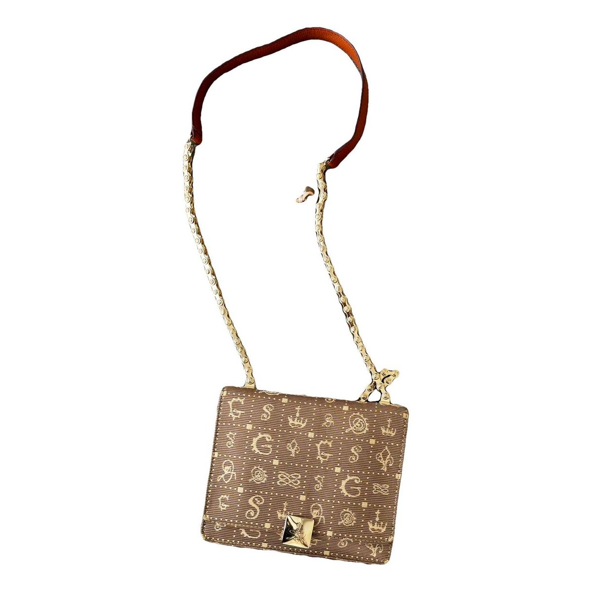 Daligramme leather handbag