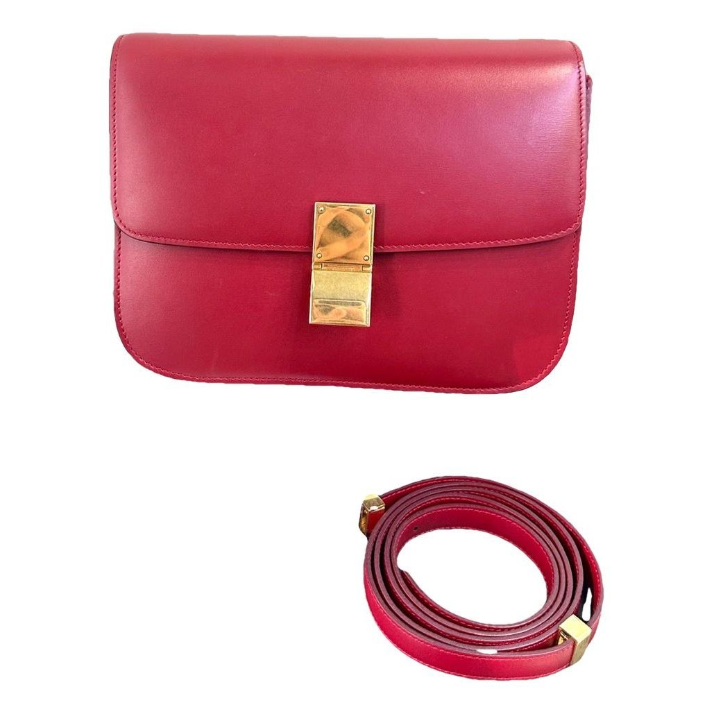Classic leather handbag