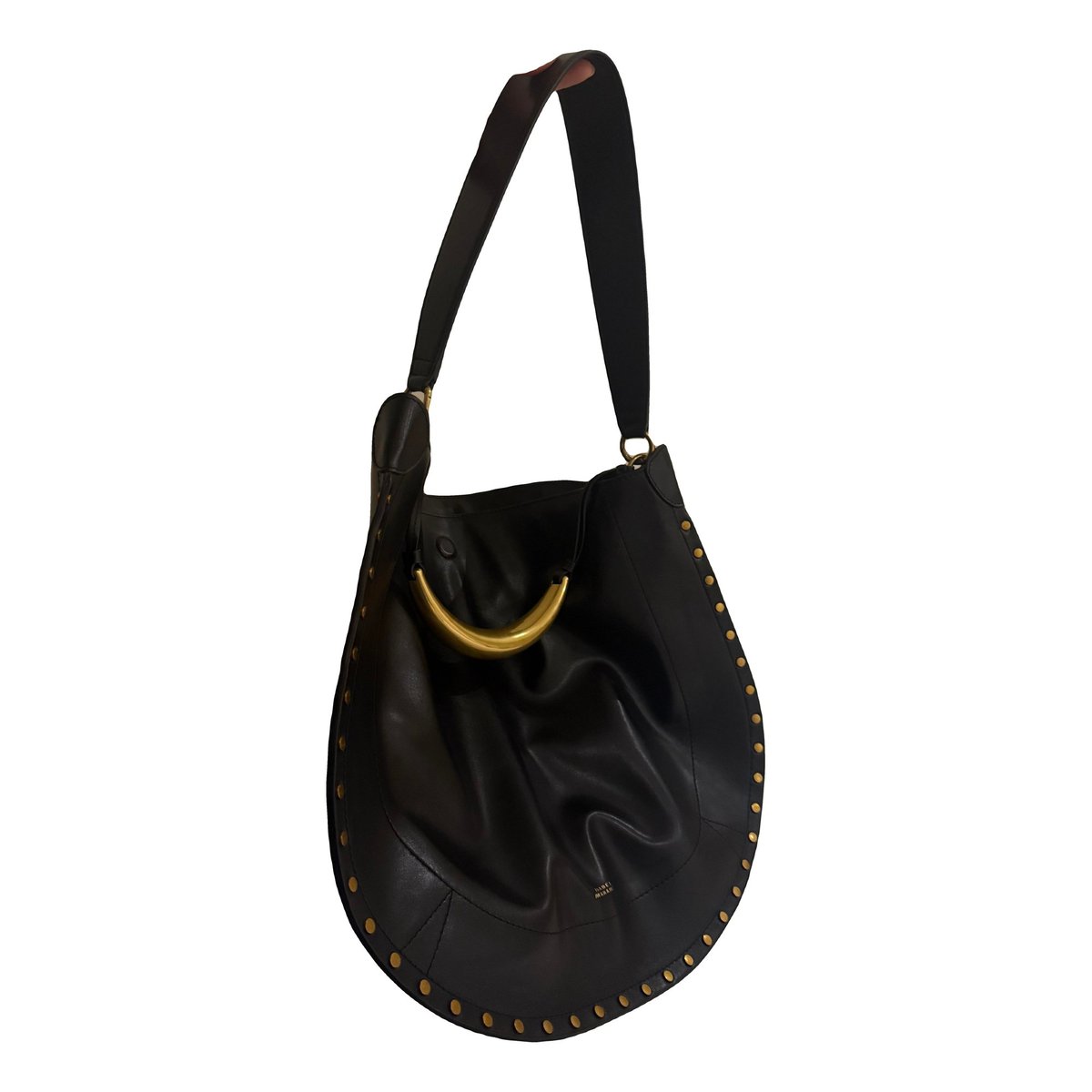 Leather travel bag
