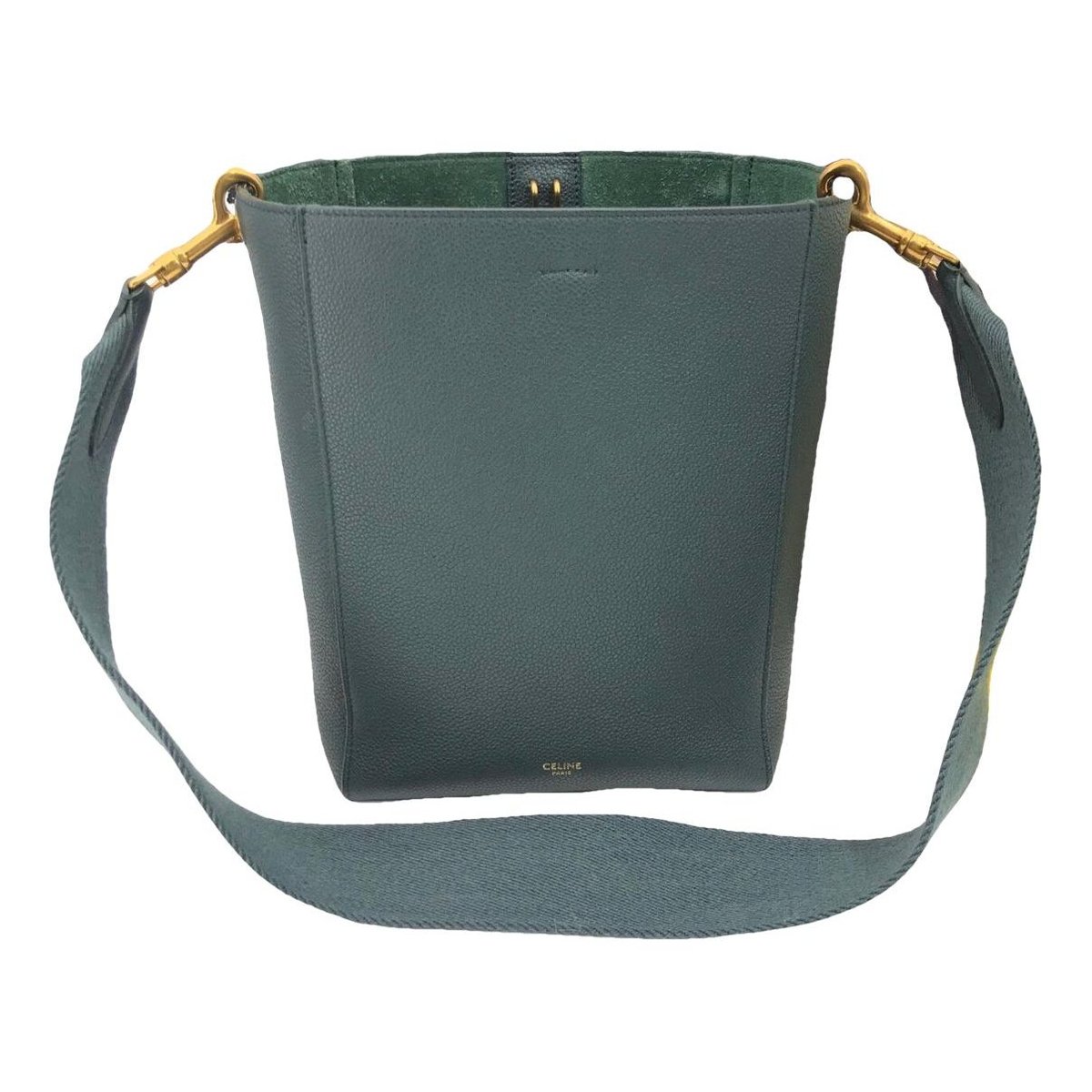 Seau Sangle leather handbag