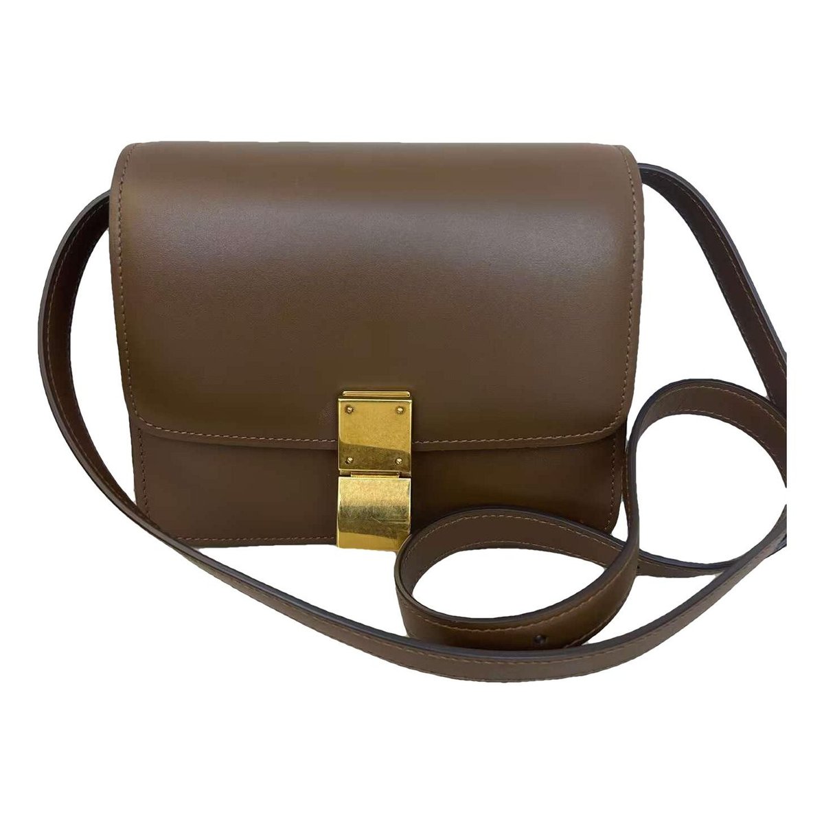 Classic leather handbag