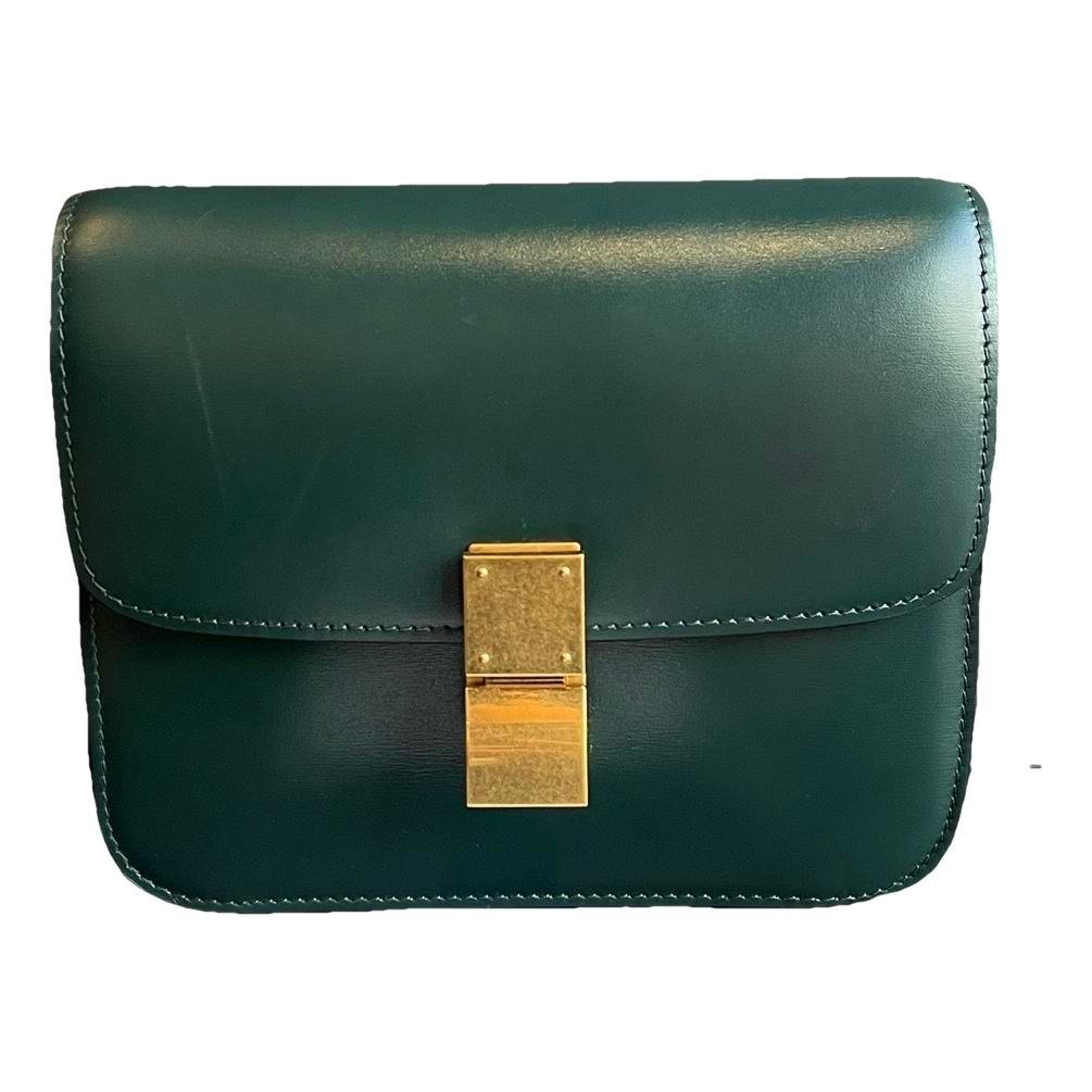 Classic leather crossbody bag