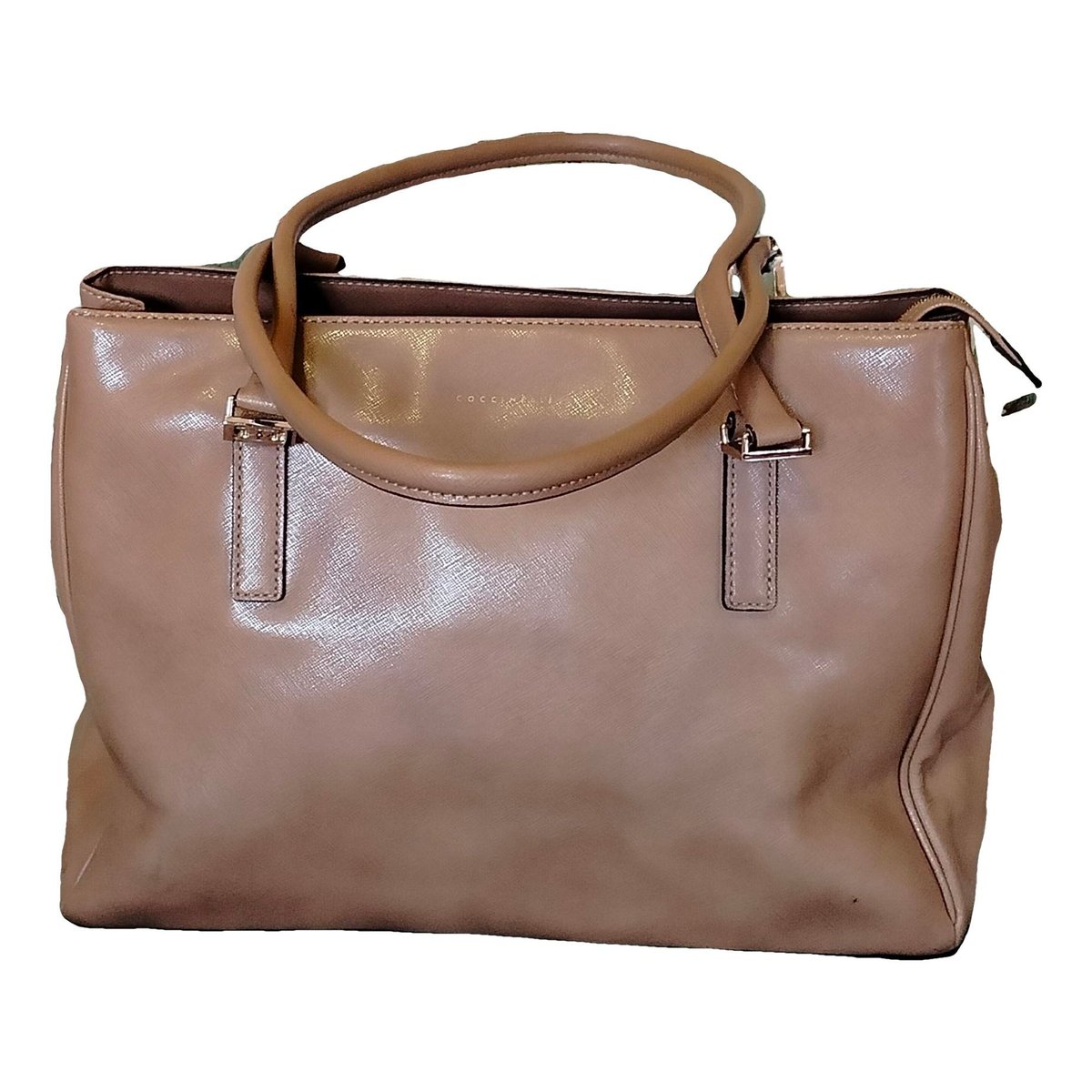 Leather tote