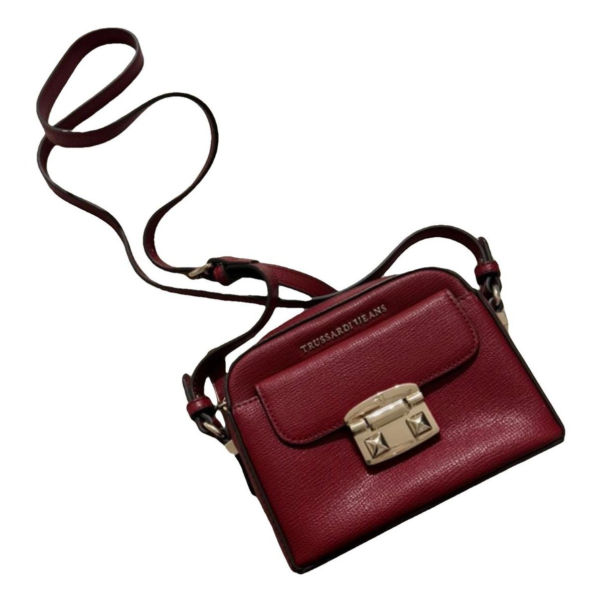 Vegan leather crossbody bag