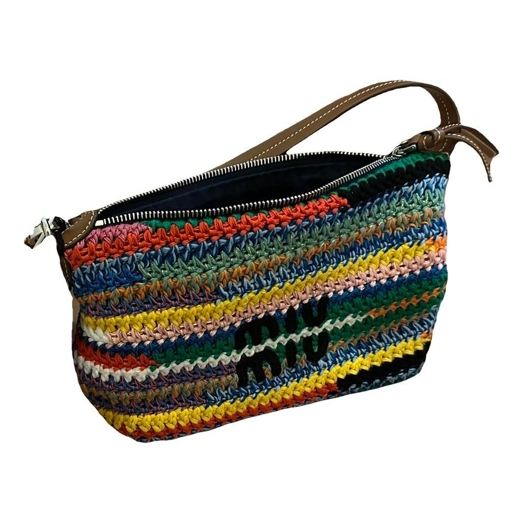 Miu Spirit wool mini bag