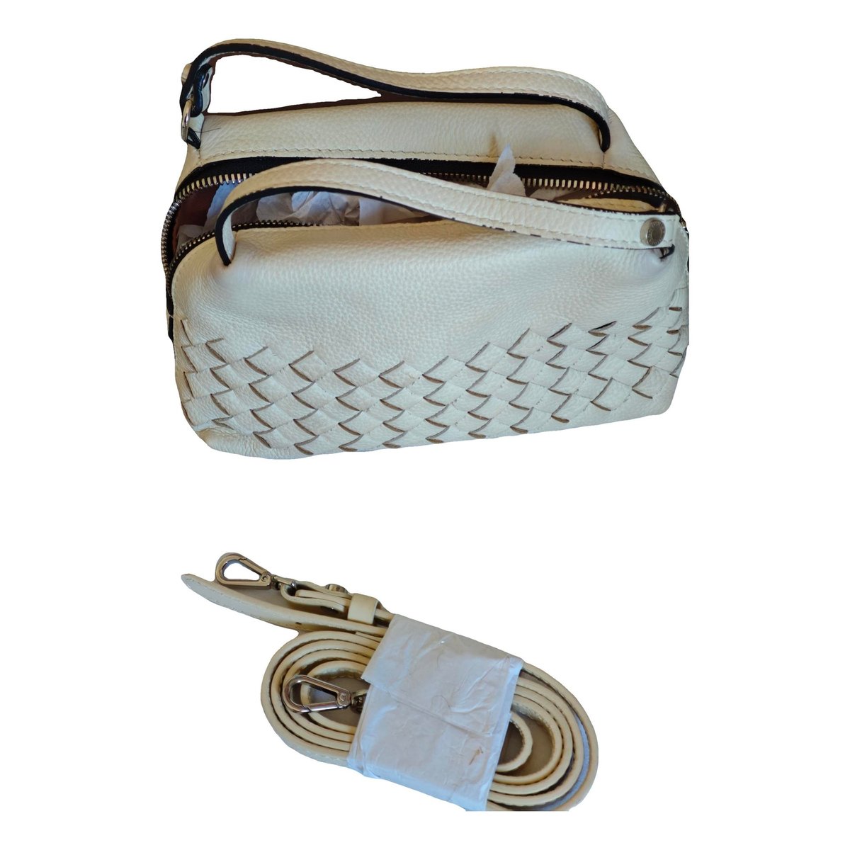 Leather mini bag
