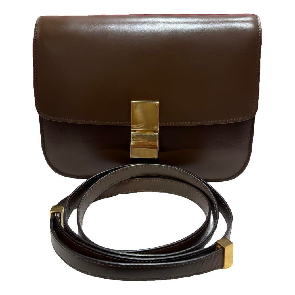 Classic leather handbag